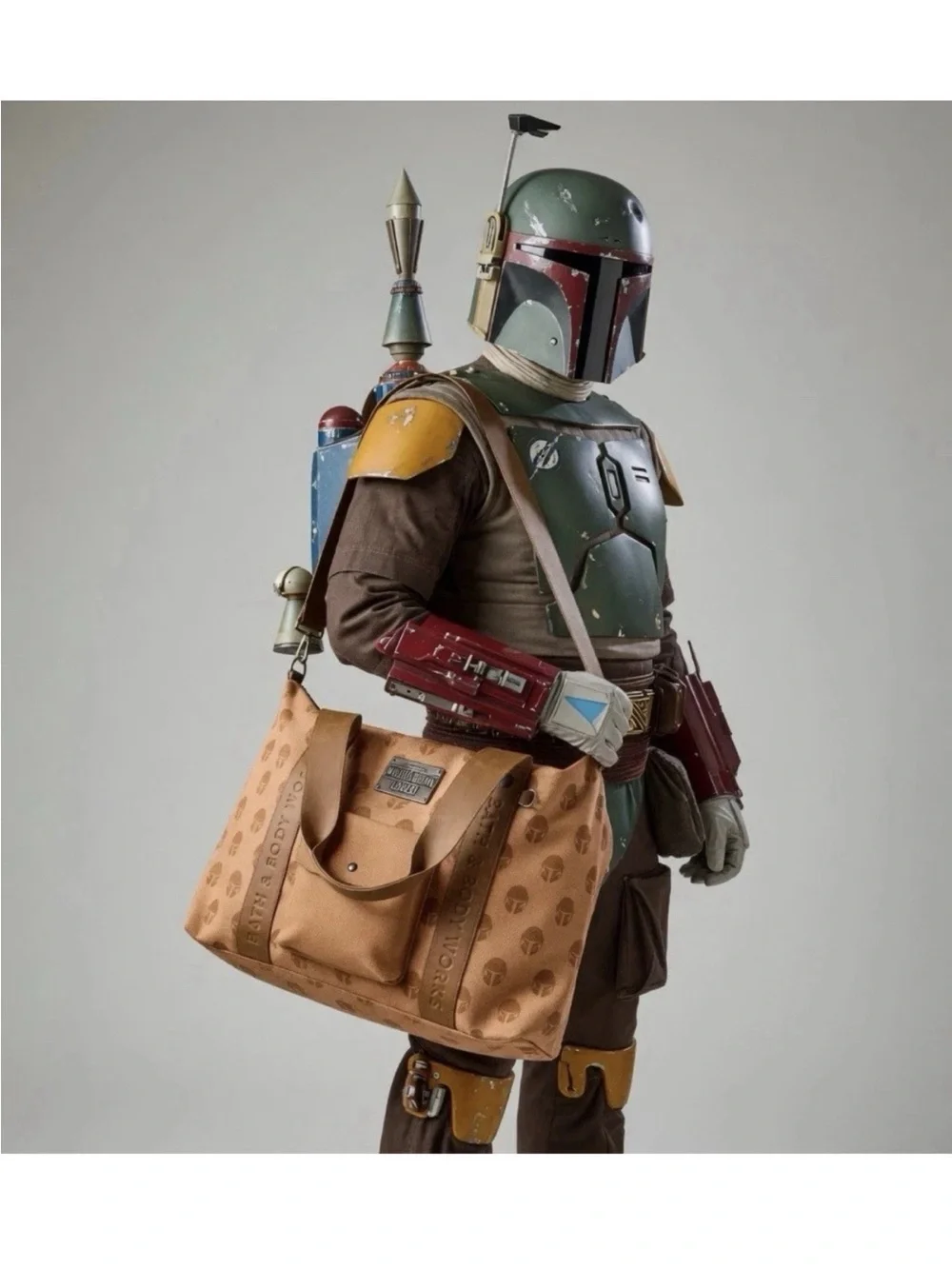 Bath & Body Works Mandalorian Mythosaur Messenger Bag